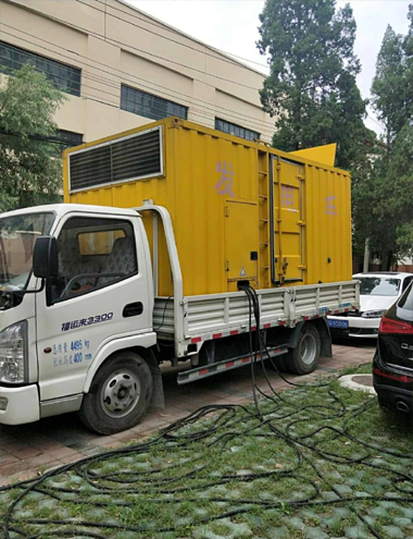 徐汇发电车出租-柴油发电机组排烟系统设计要求及其考虑因素